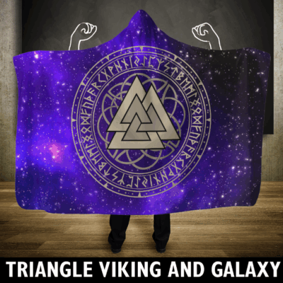 Ligerking Hooded Blanket - Triangle Ligerking And Galaxy A7