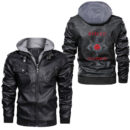 Ligerking - Skol Gold Leather Jacket A35