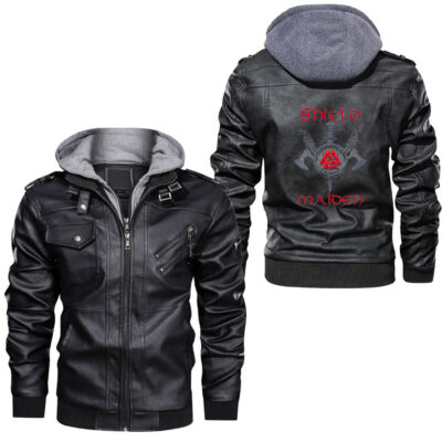 Ligerking - Skol Gold Leather Jacket A35