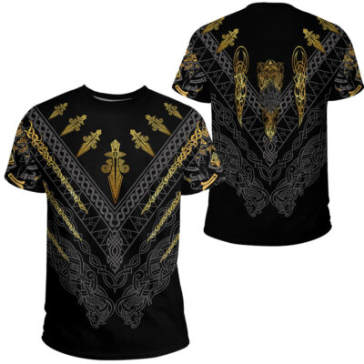 Viking T-Shirt - Fenrir's Wrath T-Shirt A35