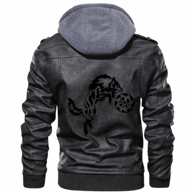 Ligerking - Skoll and Hati Leather Jacket A35