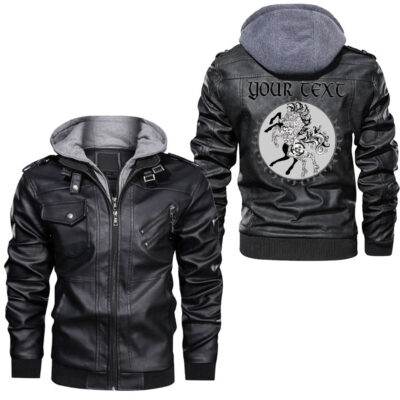 Ligerking - Special Hati and Skoll Leather Jacket A95