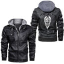 Ligerking - The Face Beauty Of Wolf Leather Jacket A95