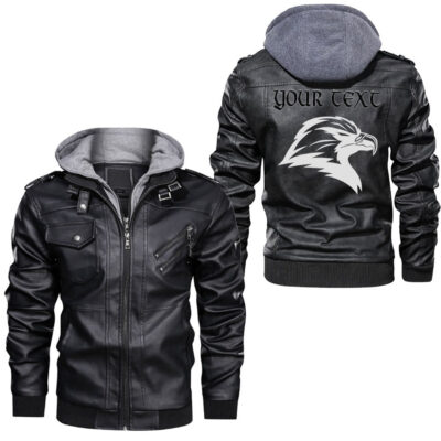 Ligerking - The Face Of Odin Leather Jacket A95