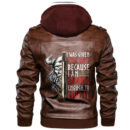 Ligerking Jacket - Scandinavian Valhalla Nordic Heritage Leather Jacket A31