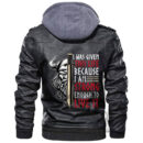 Ligerking Jacket - Scandinavian Valhalla Nordic Heritage Leather Jacket A31