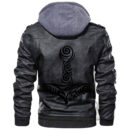 Ligerking - Thor's Hammer Mjolnir And The Scandinavian Leather Jacket A35