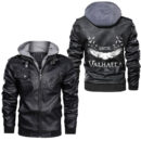 Ligerking - Tree Of Life Celtic Celtic Viking Knotwork Leather Jacket A35