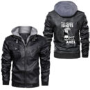 Ligerking - Tree of Life Viking Celtic Tree of Life Nordic Leather Jacket A35