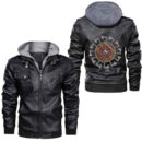 Ligerking - Scandinavia Dragon and Shield Leather Jacket A35