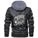 Ligerking - Valkyrie Fighter Leather Jacket A35