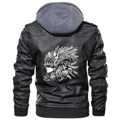 Ligerking - Valkyrie Fighter Leather Jacket A35
