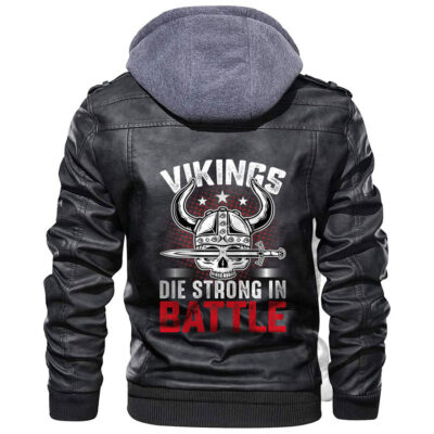 Ligerking Jacket - This Life Strong Live It Leather Jacket A31