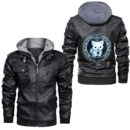 Ligerking - Viking God Loki God In Norse Mythology Leather Jacket A35