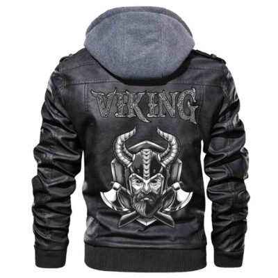 Ligerking - Viking MC Sweden Leather Jacket A35