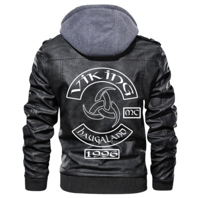 Ligerking - Viking MC Leather Jacket A35
