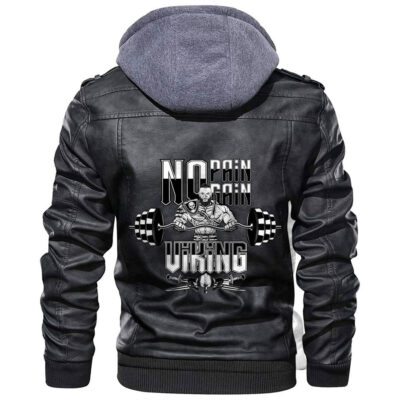 Ligerking Jacket - Valhalla Is Calling Leather Jacket A31