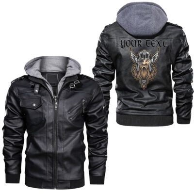 Ligerking - Odin Helmet Leather Jacket A95