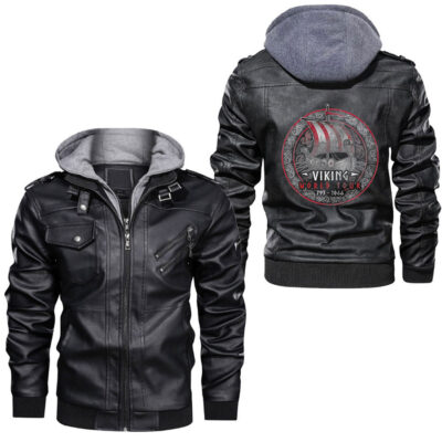 Ligerking - Viking World Tour Leather Jacket A35