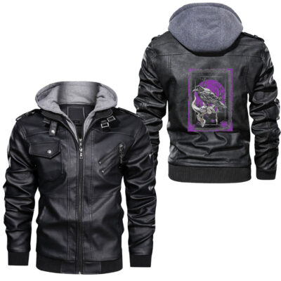 Ligerking - Vikings World Tour Leather Jacket A35