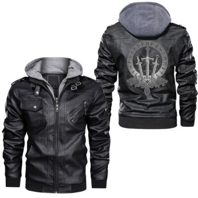 Ligerking - Wolf Sword Leather Jacket A95