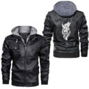 Ligerking - Wolf Celtic Leather Jacket A95