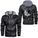 Ligerking - Wolf Raven Leather Jacket A95