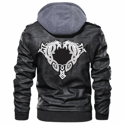 Ligerking - Wing Leather Jacket A35