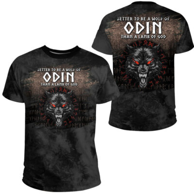 Ligerking - Wolf of Odin T-Shirt A7
