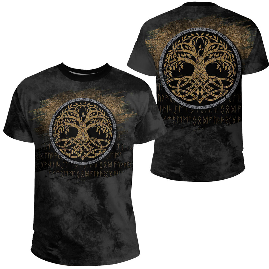 Ligerking - Yggdrasil Tree of LIfe Norse T-Shirt A7
