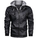 Ligerking - White Raven Leather Jacket A35