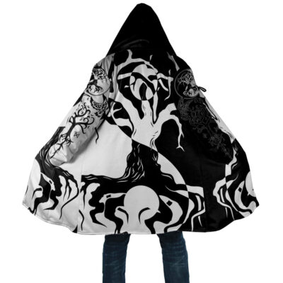 Ligerking Cloak - Ying Yang Celtic Tree A21