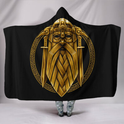 Ligerking Hooded Blanket Norse God Odin A7
