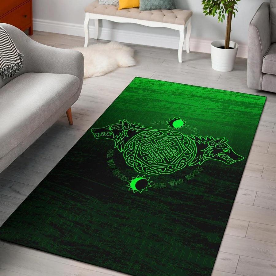 Ligerking Area Rug, Skoll And Hati A31