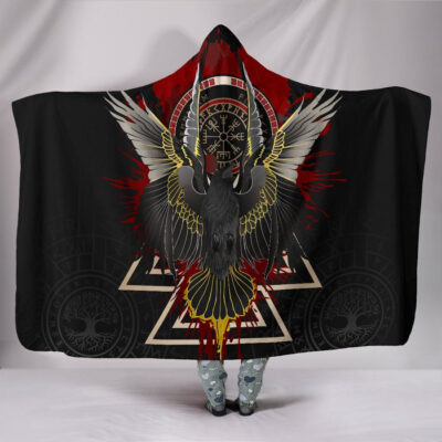 Ligerking Hooded Blanket Raven of Odin - Special Version A7