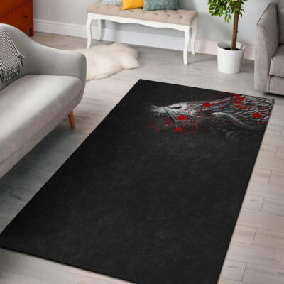 Ligerking Area Rug, Fenrir Blood A27
