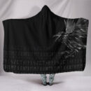 Ligerking Hooded Blanket - The Raven Of Odin Rune A27