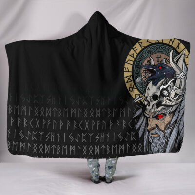 Ligerking Odin Raven Hooded Blanket A27