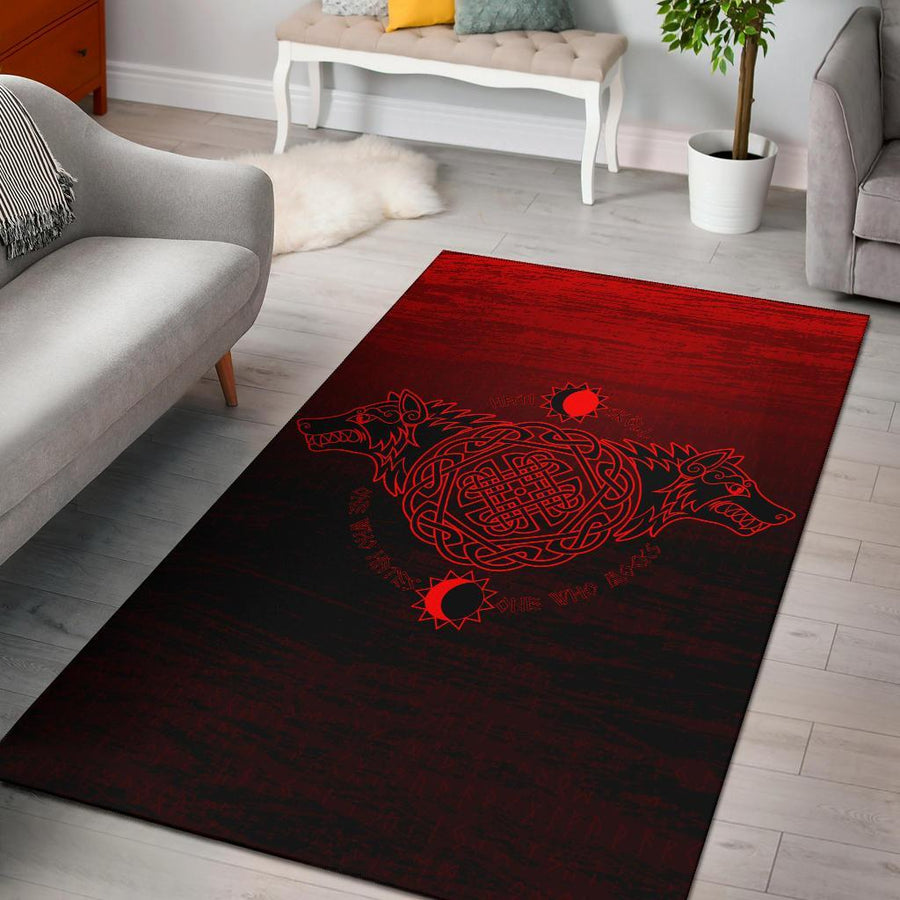 Ligerking Area Rug, Skoll And Hati A31