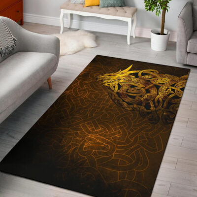 Ligerking Area Rug - Celtic Dragon Tattoo A27