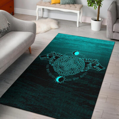 Ligerking Area Rug, Skoll And Hati A31