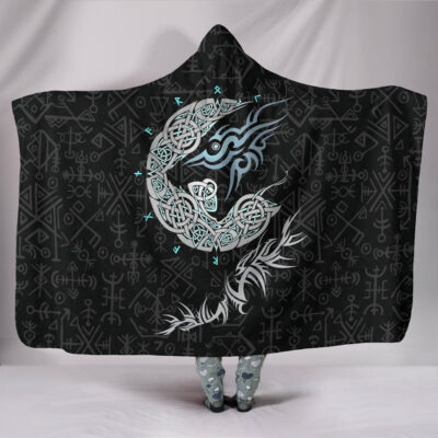 Ligerking Fenrir Wolf Hooded Blanket A27