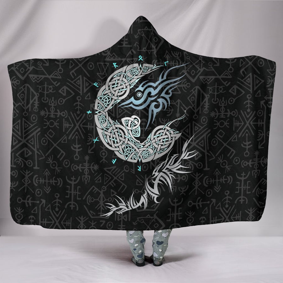 Ligerking Fenrir Wolf Hooded Blanket A27