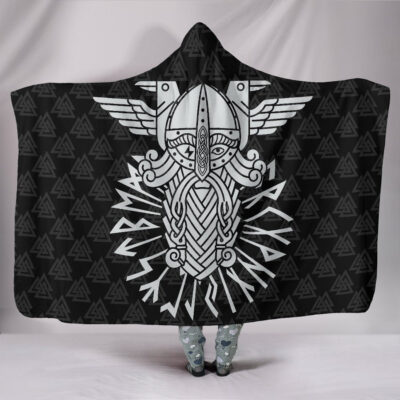 Ligerking Hooded Blanket - God Wotan A7