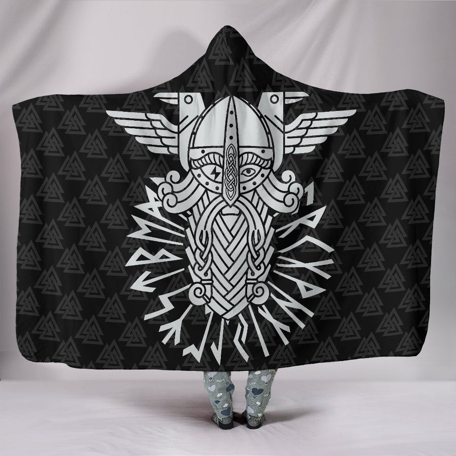 Ligerking Hooded Blanket - God Wotan A7