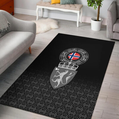 Ligerking Area Rug - Norway Coat Of Arms A31