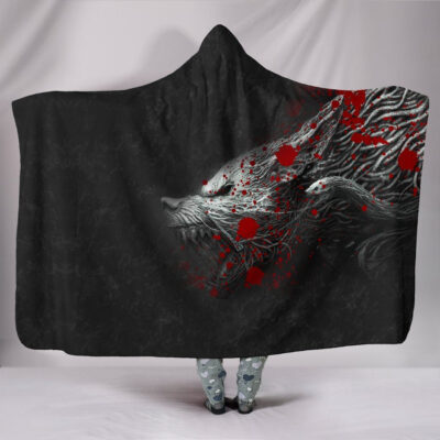 Ligerking Hooded Blanket, Fenrir Blood A27