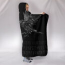 Ligerking Hooded Blanket - Odin Huginn and Muninn Rune A27