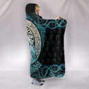 Ligerking Hooded Blanket Yggdrasil and Ravens A7