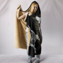 Ligerking - Hooded Blanket Raven,Valknut and Vegvisir A27
